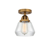 Nouveau Semi-Flush Mount Brushed Nickel