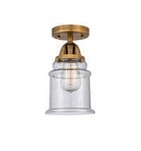Nouveau Semi-Flush Mount Brushed Nickel