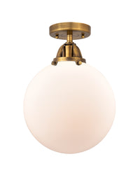 Nouveau Semi-Flush Mount Brushed Nickel