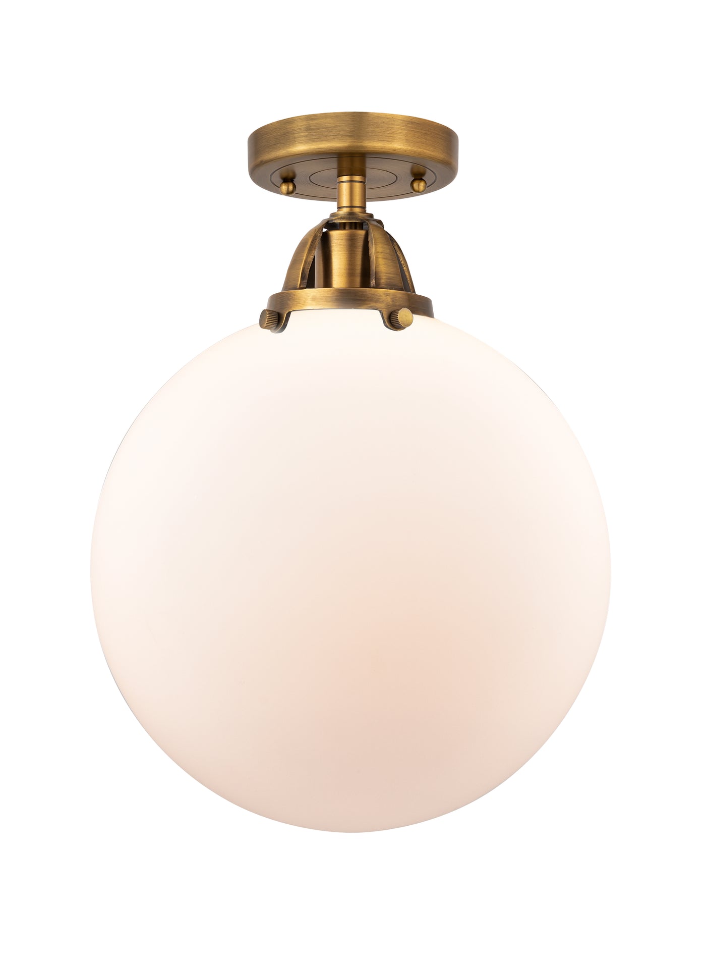 Nouveau Semi-Flush Mount Brushed Nickel