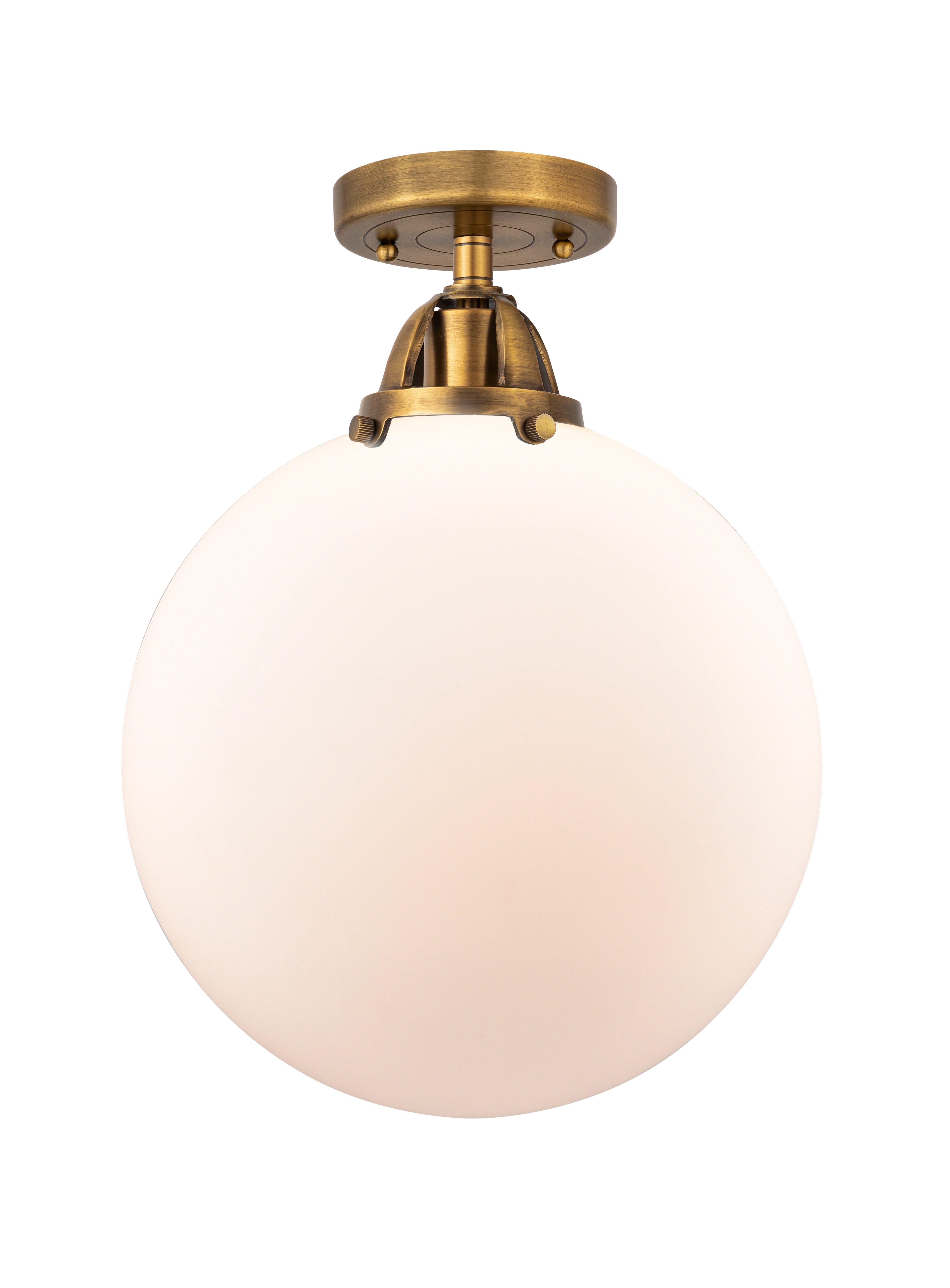 Nouveau Semi-Flush Mount Brushed Nickel