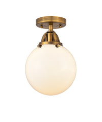 Nouveau Semi-Flush Mount Brushed Nickel