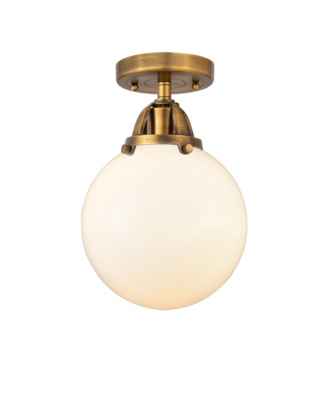 Nouveau Semi-Flush Mount Brushed Nickel