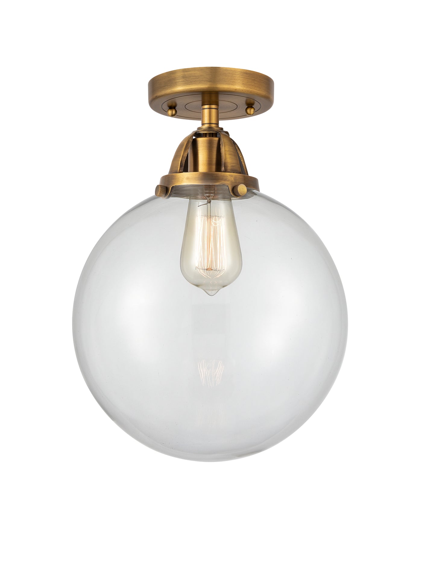Nouveau Semi-Flush Mount Brushed Nickel