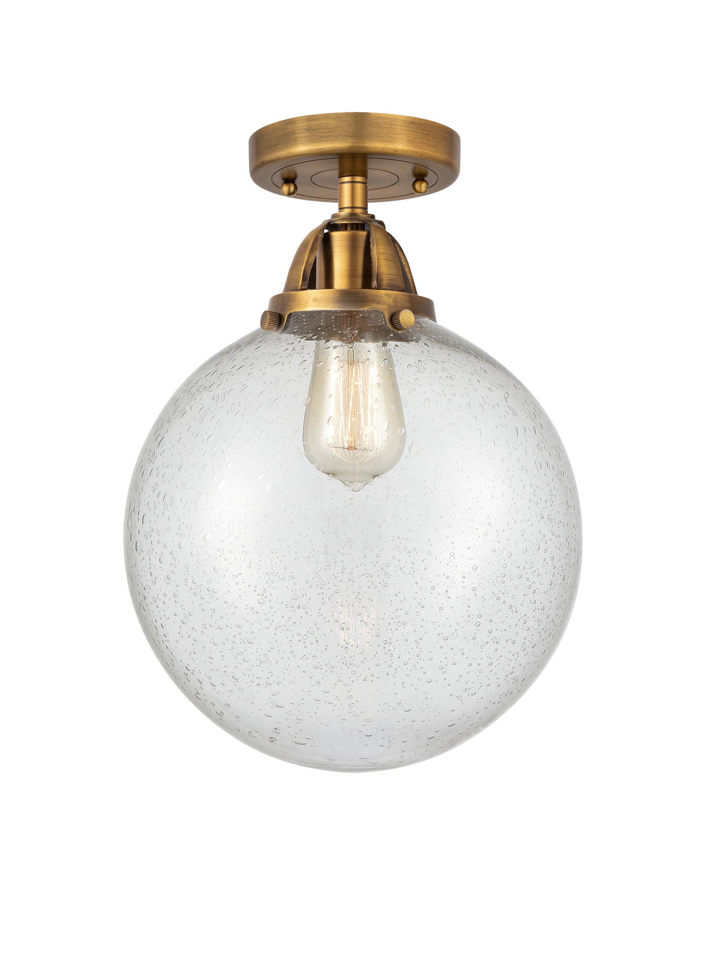 Nouveau Semi-Flush Mount Brushed Nickel