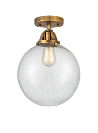 Nouveau Semi-Flush Mount Brushed Nickel