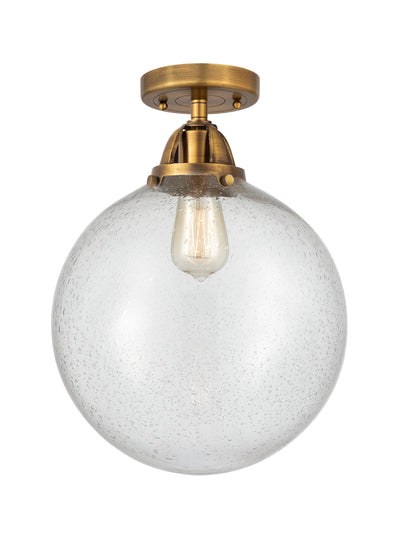 Nouveau Semi-Flush Mount Brushed Nickel