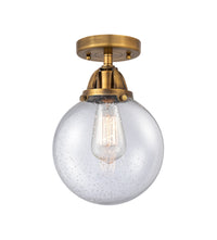 Nouveau Semi-Flush Mount Brushed Nickel