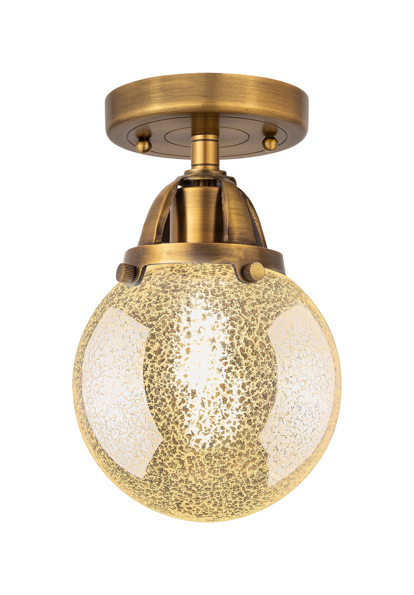 Nouveau Semi-Flush Mount Brushed Nickel
