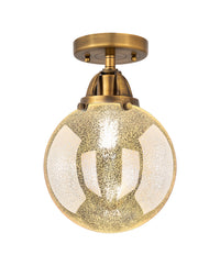 Nouveau Semi-Flush Mount Brushed Nickel
