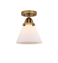 Nouveau Semi-Flush Mount Brushed Nickel