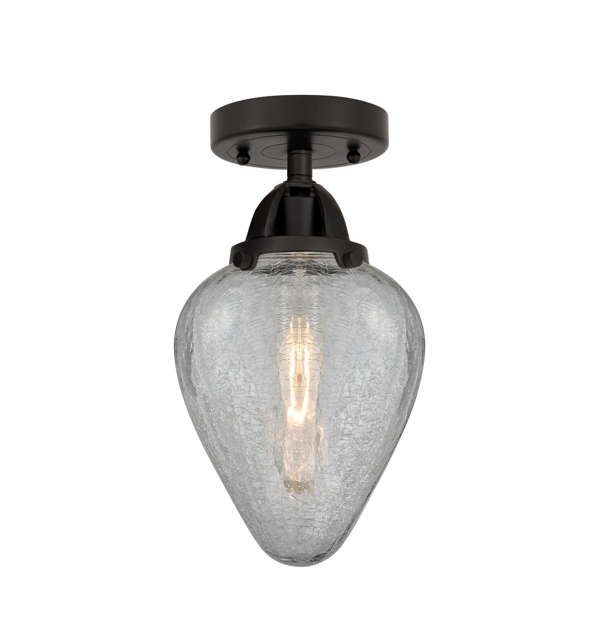 Geneseo 7-Inch 1-Light Semi-Flush Mount 12.25-Inch High