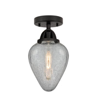 Nouveau Semi-Flush Mount Brushed Nickel