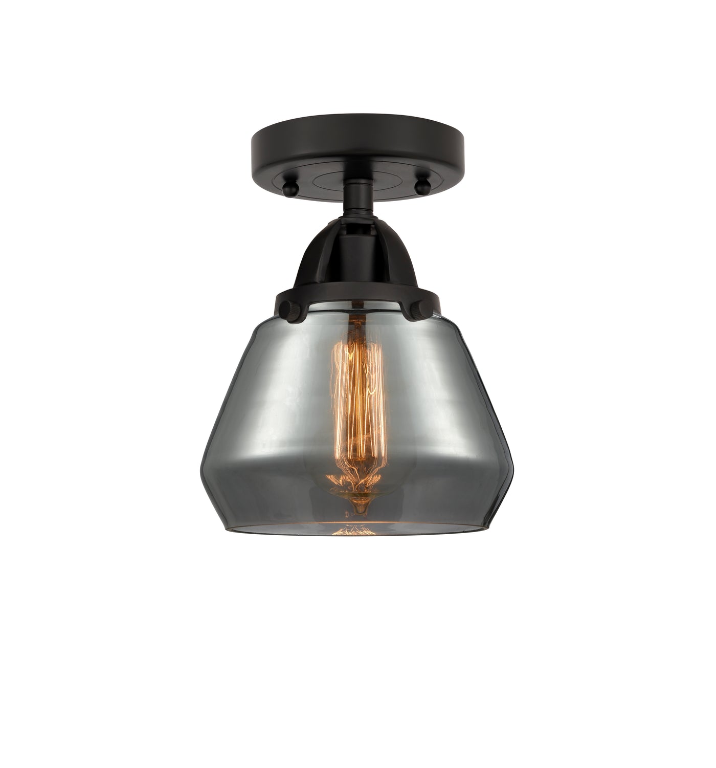 Nouveau Semi-Flush Mount Brushed Nickel