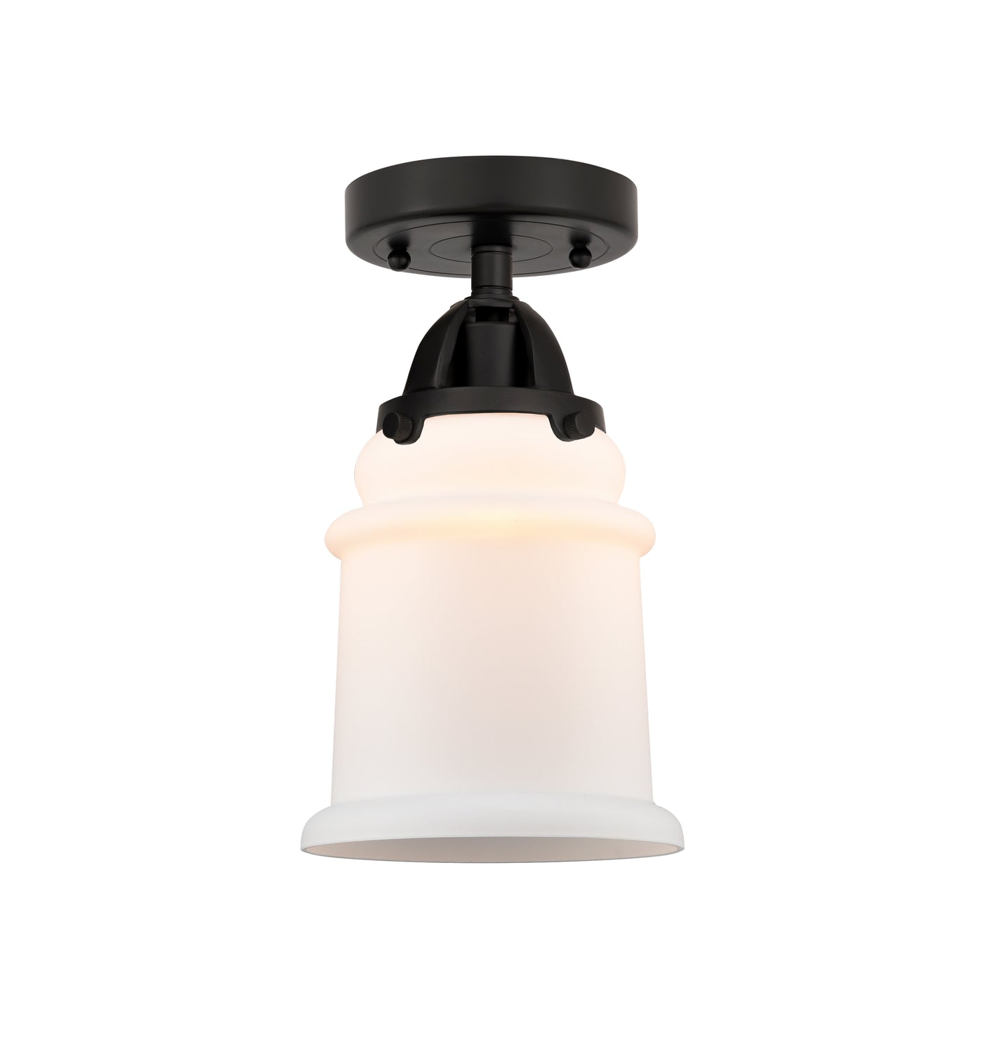 Nouveau Semi-Flush Mount Brushed Nickel