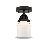 Nouveau Semi-Flush Mount Brushed Satin Nickel