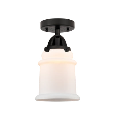 Nouveau Semi-Flush Mount Brushed Satin Nickel