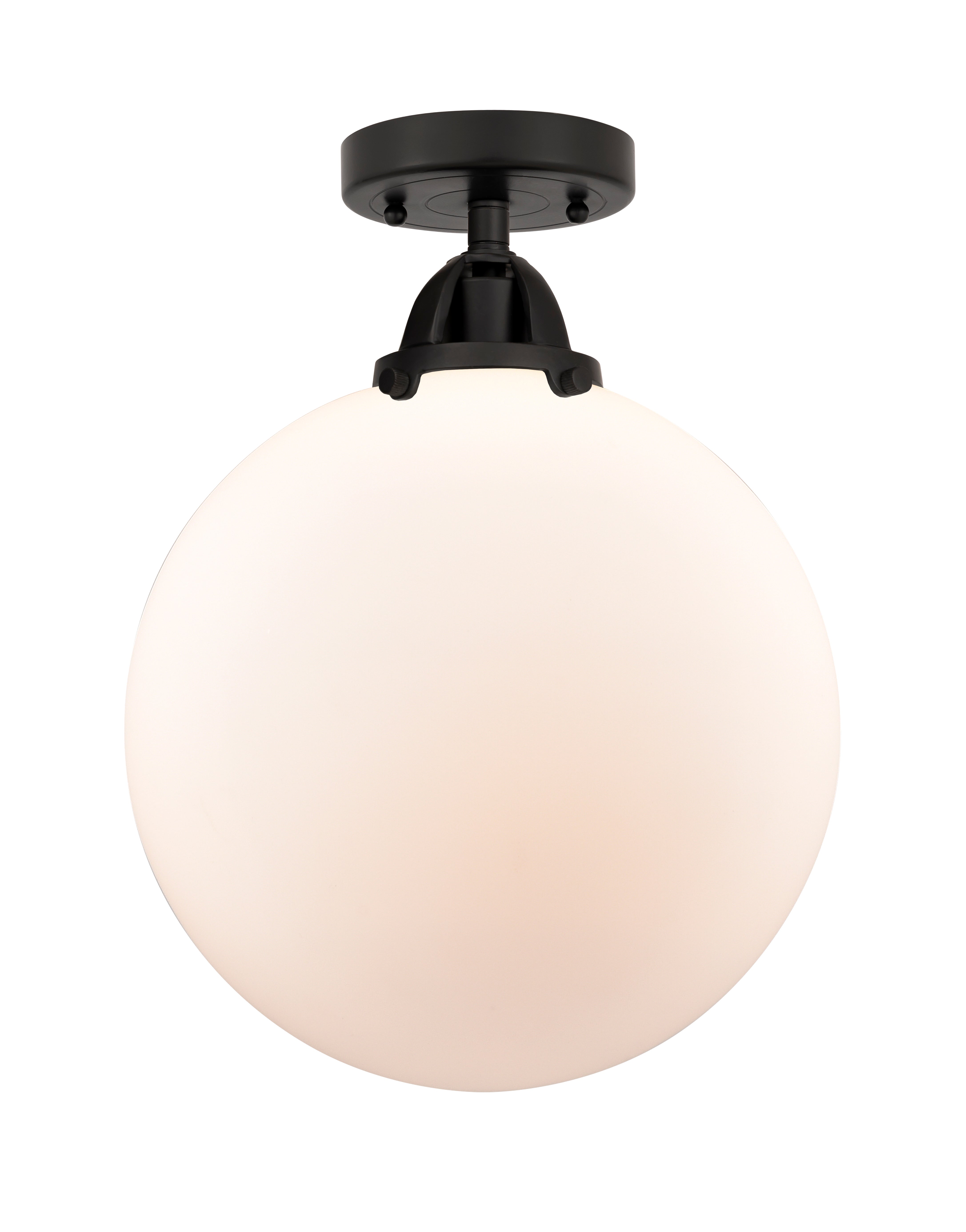 Nouveau Semi-Flush Mount Brushed Nickel