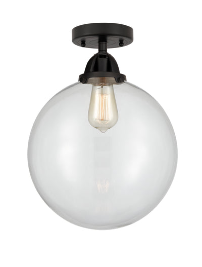 Nouveau Semi-Flush Mount Brushed Nickel