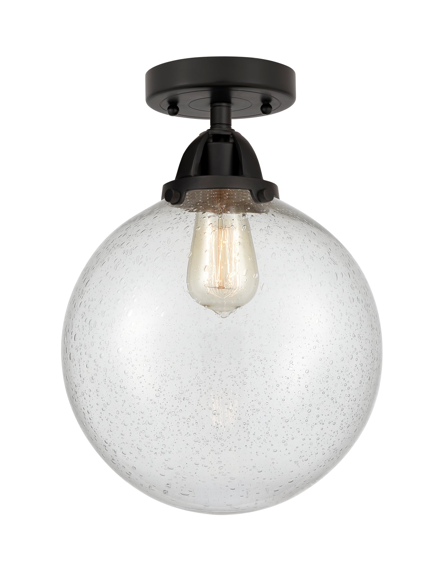 Nouveau Semi-Flush Mount Brushed Nickel