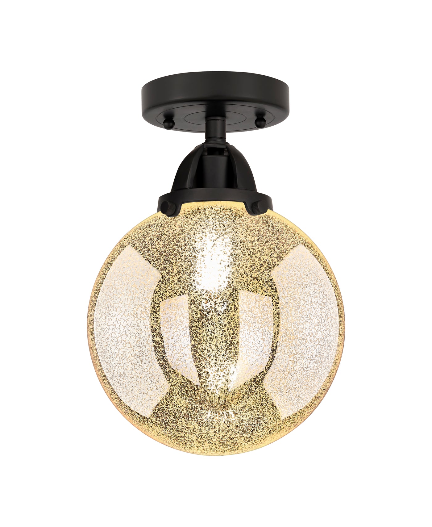Nouveau Semi-Flush Mount Brushed Nickel