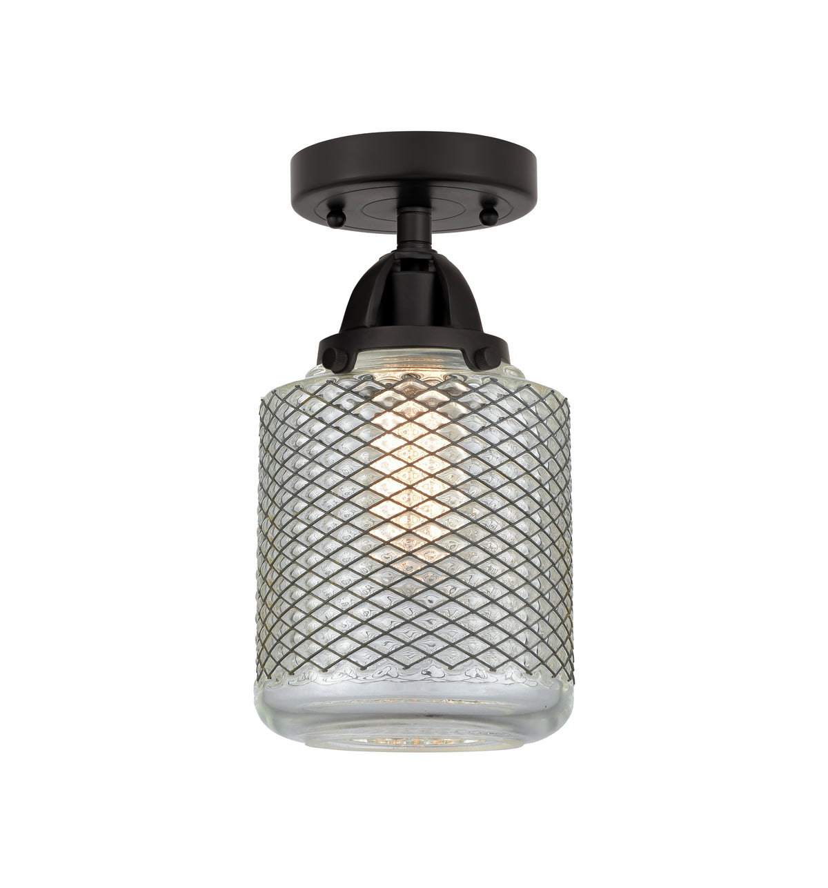 Stanton 6-Inch 1-Light Semi-Flush Mount 11.25-Inch High