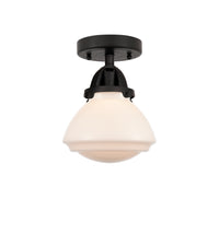 Nouveau Semi-Flush Mount Brushed Nickel