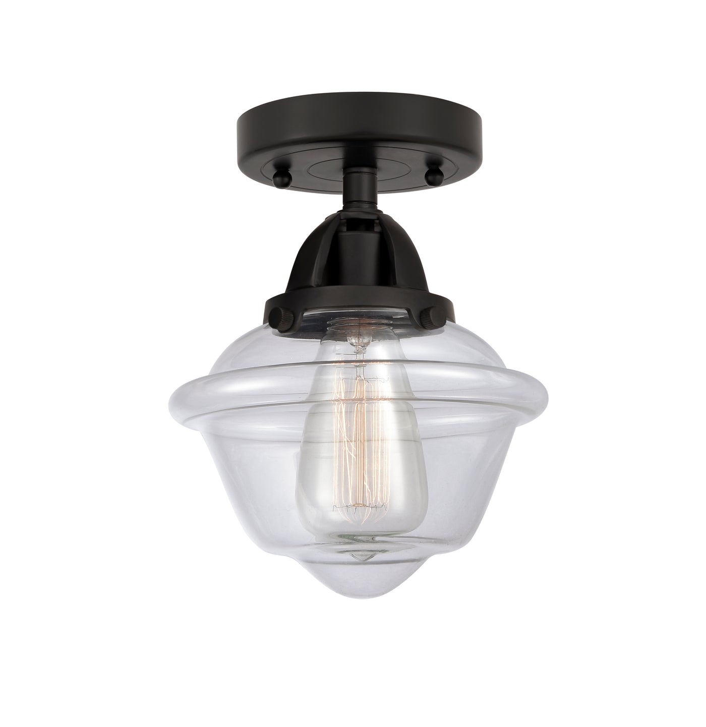 Nouveau Semi-Flush Mount Brushed Nickel