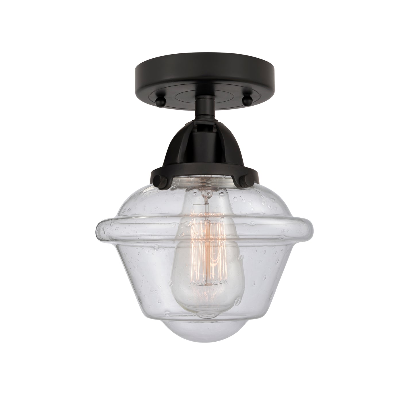 Nouveau Semi-Flush Mount Brushed Nickel