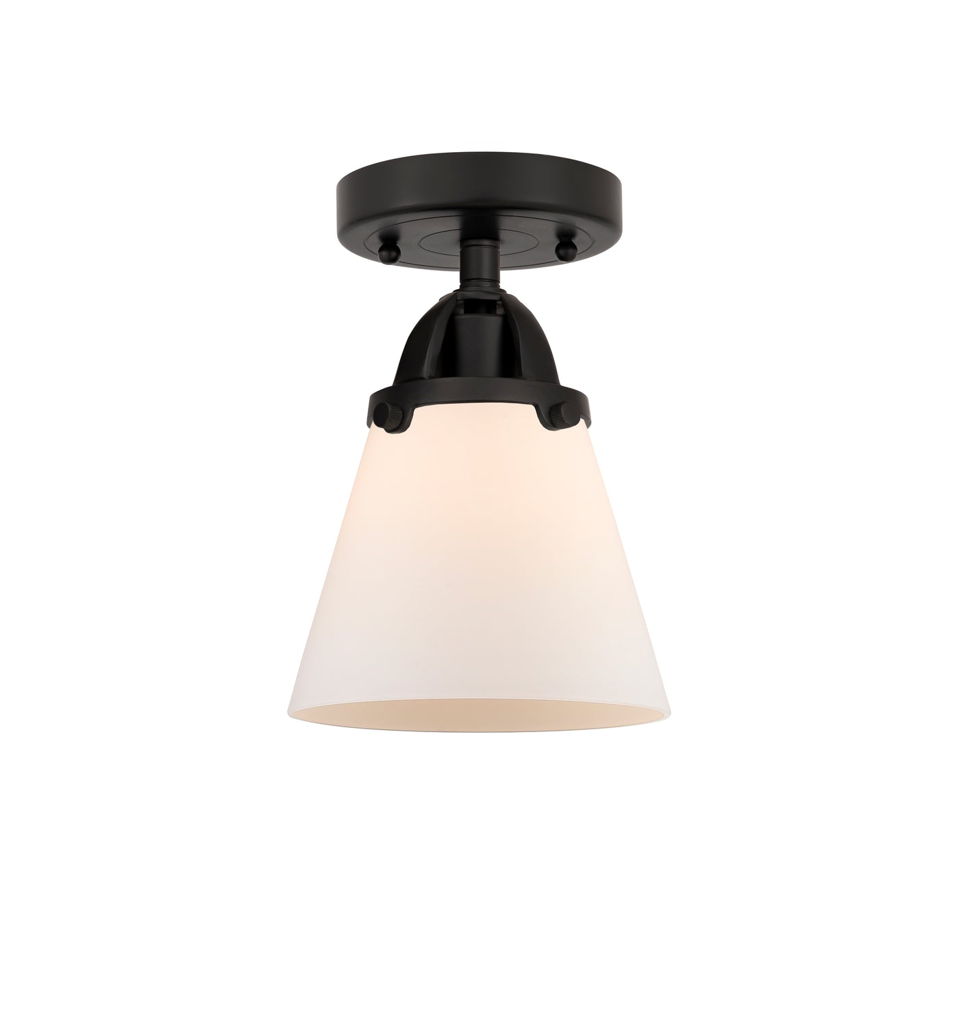 Nouveau Semi-Flush Mount Brushed Nickel