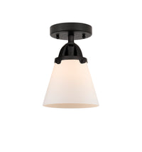 Nouveau Semi-Flush Mount Brushed Nickel