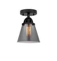 Nouveau Semi-Flush Mount Brushed Nickel