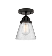 Nouveau Semi-Flush Mount Brushed Nickel