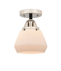 Nouveau Semi-Flush Mount Brushed Nickel