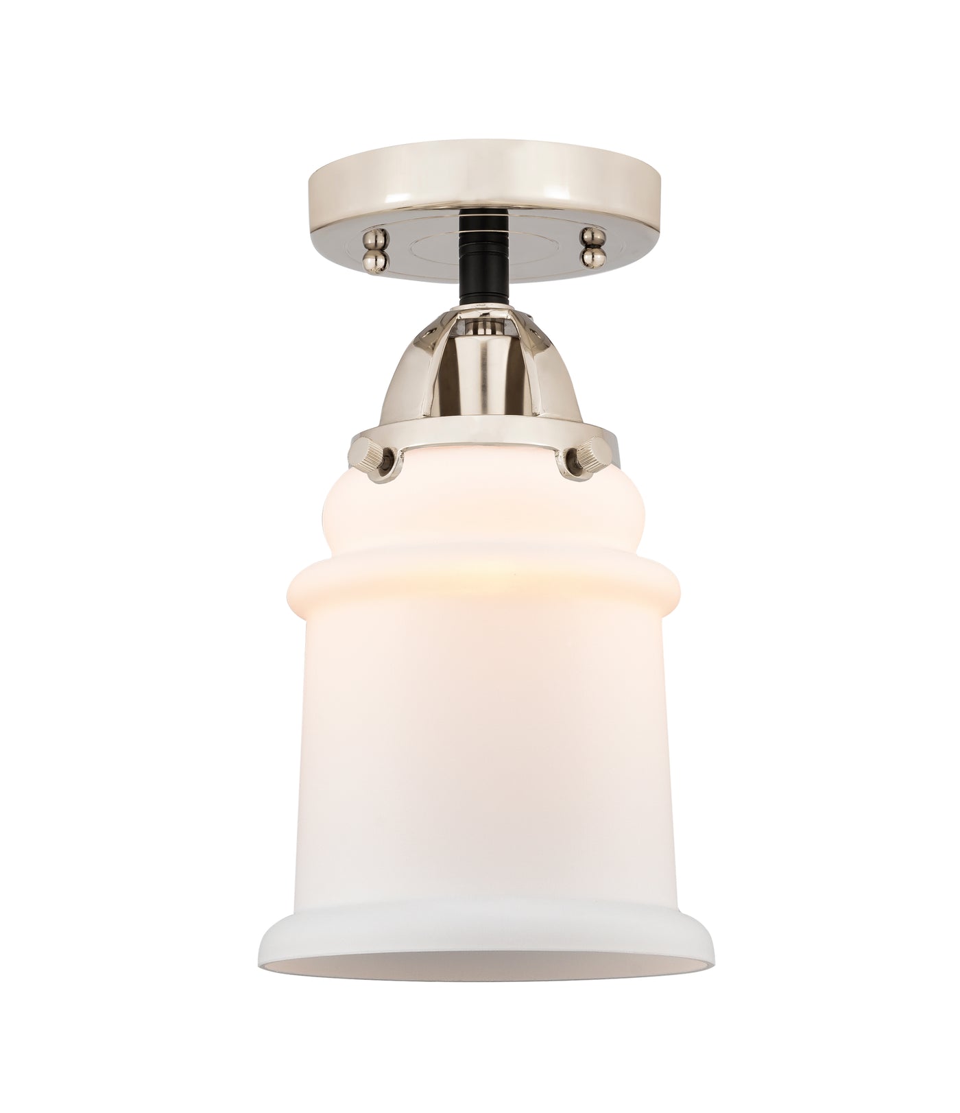 Nouveau Semi-Flush Mount Brushed Nickel