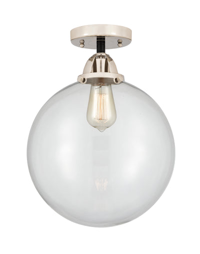 Nouveau Semi-Flush Mount Brushed Nickel