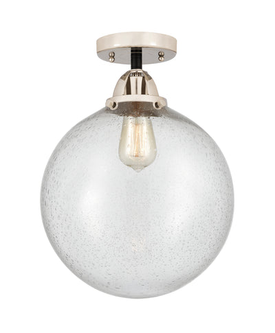 Nouveau Semi-Flush Mount Brushed Nickel