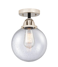 Nouveau Semi-Flush Mount Brushed Nickel