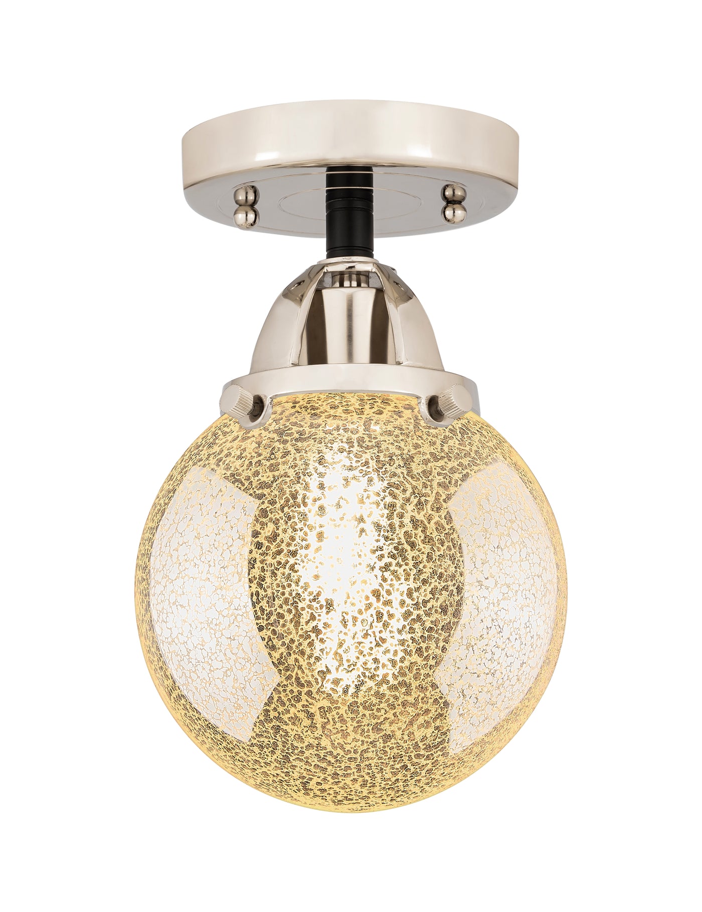 Nouveau Semi-Flush Mount Brushed Nickel