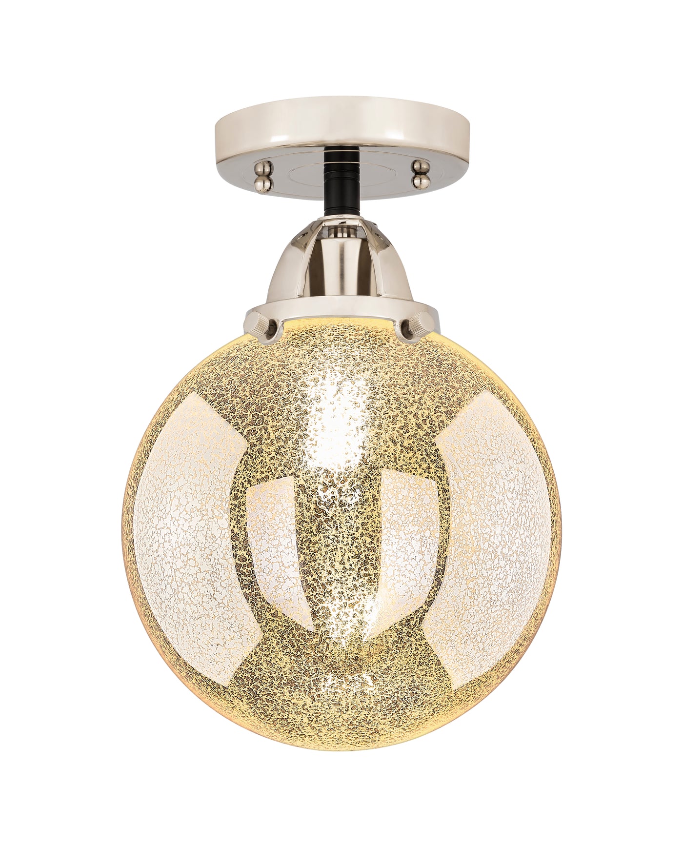 Nouveau Semi-Flush Mount Brushed Nickel