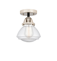 Nouveau Semi-Flush Mount Brushed Nickel