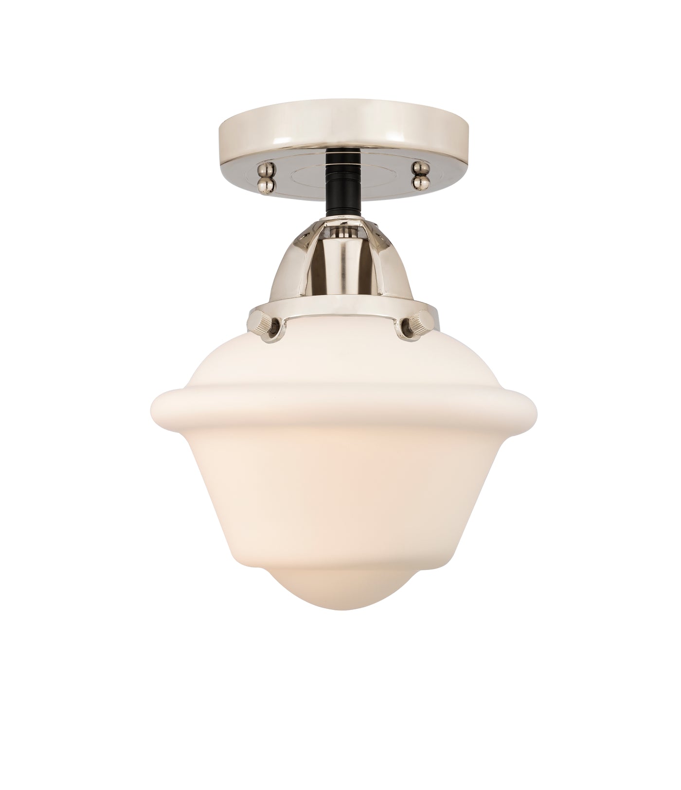 Nouveau Semi-Flush Mount Brushed Nickel