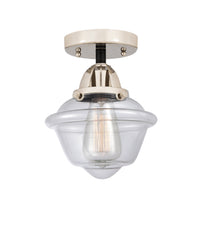 Nouveau Semi-Flush Mount Brushed Nickel