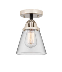 Nouveau Semi-Flush Mount Brushed Nickel