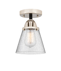 Nouveau Semi-Flush Mount Brushed Nickel