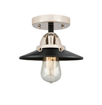 Nouveau Semi-Flush Mount 2 Cast Brass