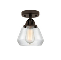 Nouveau Semi-Flush Mount Brushed Nickel