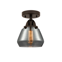 Nouveau Semi-Flush Mount Brushed Nickel