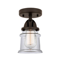 Nouveau Semi-Flush Mount Brushed Satin Nickel