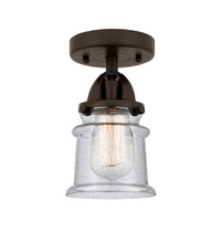 Nouveau Semi-Flush Mount Brushed Satin Nickel